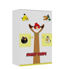 Tủ Quần Áo Trẻ Em Angry Bird (1m2)