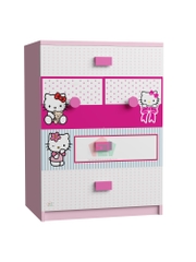 Tủ Quần Áo Trẻ Em Hello Kitty (60x50x80cm)