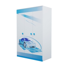 Tủ Quần Áo Trẻ Em Hình Oto 1m2