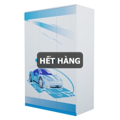 Tủ Quần Áo Trẻ Em Hình Oto 1m2
