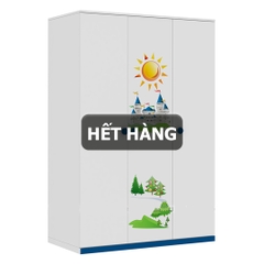 Tủ Quần Áo Trẻ Em Lâu Đài (1m2)