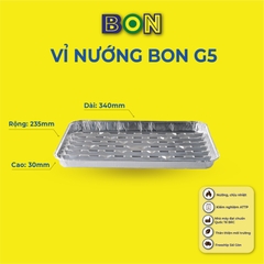 LỐC 5 VỈ NƯỚNG CHỐNG CHÁY BON G5