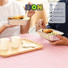 LỐC 20 HỘP NHÔM TAKE AWAY BON F2 - 650ML