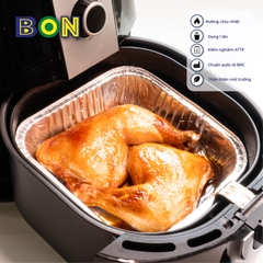 LỐC 20 KHAY CHIÊN KHÔNG DẦU VUÔNG BON G - 1500ML