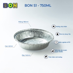 LỐC 20 KHAY CHIÊN KHÔNG DẦU BON S1 - 750ML