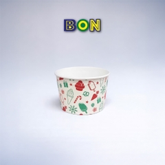 LỐC 50 LY GIẤY KEM, TOPPING 120ML(4oz) – LY ĐỰNG KEM, TOPPING, BÁNH FLAN, SỮA CHUA – LY DÀY, ĐẸP – GIÁ ĐÃ GỒM HĐ VAT