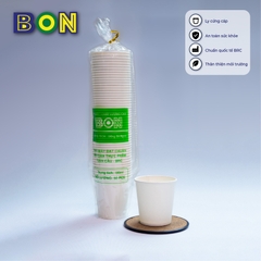 LỐC 50 LY GIẤY TRẮNG - 120ML (4 OZ)