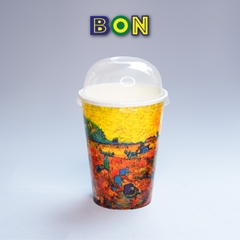 LỐC 50 LY IN TRANH - ĐỒNG NHO ĐỎ - 360ML (12 / 14 OZ)