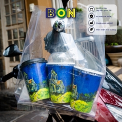 LỐC 50 LY IN TRANH - NHÀ THỜ XANH - 360ML (12 / 14 OZ)