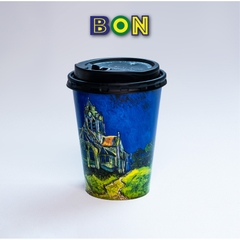 LỐC 50 LY IN TRANH - NHÀ THỜ XANH - 360ML (12 / 14 OZ)