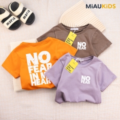 Đồ Bộ Bé Trai Cotton No Fear MiauKids Thấm Hút Thoáng Mát
