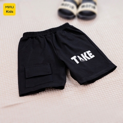 Đồ Bộ Bé Trai Quần Áo Trẻ Em MIAUKIDS Họa Tiết Chữ NoFear Chất Cotton Co Giãn Thấm Hút Cho Bé Đi Học Đi Chơi