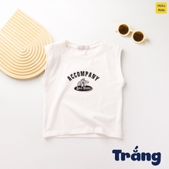 Áo Ba Lỗ Bé Trai MIAUKIDS Họa Tiết Chú Chó Lovely Doggie Đáng Yêu Chất liệu Cotton Co Giãn Thấm Hút Thời Trang Trẻ Em
