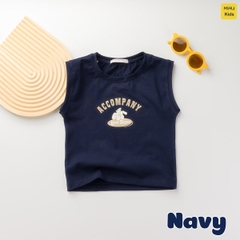 Áo Ba Lỗ Bé Trai MIAUKIDS Họa Tiết Chú Chó Lovely Doggie Đáng Yêu Chất liệu Cotton Co Giãn Thấm Hút Thời Trang Trẻ Em