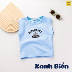 Áo Ba Lỗ Bé Trai MIAUKIDS Họa Tiết Chú Chó Lovely Doggie Đáng Yêu Chất liệu Cotton Co Giãn Thấm Hút Thời Trang Trẻ Em
