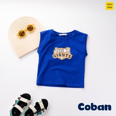 Áo Ba Lỗ Bé Trai Quần Áo Trẻ Em MIAUKIDS Họa Tiết Chữ Junior Giant Chất Cotton Co Giãn Thấm Hút Cho Bé Mặc Hè Thoáng Mát