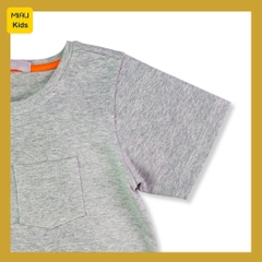 Áo Phông cho bé phối túi phong cách đơn giản cá tính, Chất Cotton Mềm Mịn Thoáng Mát Cho Bé mặc nhà mặc đi chơi
