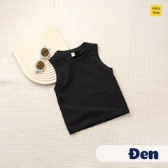 Áo Ba Lỗ Bé Trai Cotton Cao Cấp Thoáng Mát Nhiều Màu - MiauKids