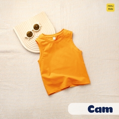 Áo Ba Lỗ Bé Trai Cotton Cao Cấp Thoáng Mát Nhiều Màu - MiauKids