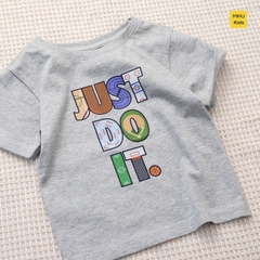 Áo phông cho bé hoạ tiết chữ phong cách thể thao đáng yêu chất thun cotton thoáng mát mềm mịn cho bé mặc đi học đi chơi