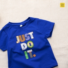 Áo phông cho bé hoạ tiết chữ phong cách thể thao đáng yêu chất thun cotton thoáng mát mềm mịn cho bé mặc đi học đi chơi