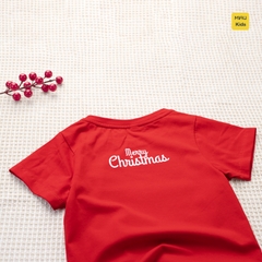 Áo thun Noel cho bé hoạ tiết Chú Chim thật đáng yêu chất thun cotton thoáng mát mềm mịn cho bé chơi giáng sinh