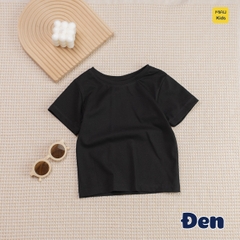 Áo Thun Cotton Trơn Cao Cấp Cho Bé Trai Size Đại MiauKids