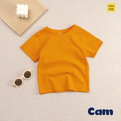 Áo Thun Cotton Trơn Cao Cấp Cho Bé Trai Size Đại MiauKids