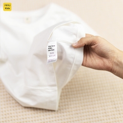 Áo Thun Cotton Trơn Cao Cấp Cho Bé Trai Size Đại MiauKids