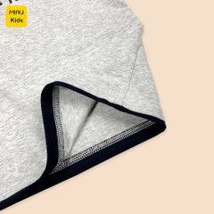 Áo Thun Bé Trai Cotton Phối Tay "That's Fine" - Thời Trang Năng Động Cho Bé