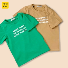 Áo phông cho bé, Áo ba lỗ bé trai In Chữ Better cực cá tính, Cotton Mềm mịn thấm hút Cho Bé Đến 55Kg mặc đi học đi chơi