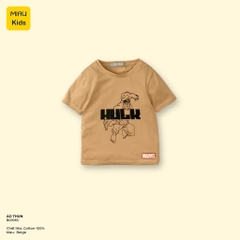 Áo Thun Bé Trai Hulk Cotton Mềm Mát 1-14 Tuổi Cộc Tay Ba Lỗ