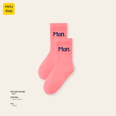 Tất Vớ Cotton Weekday Cho Bé Trai Bé Gái 3-12 Tuổi Phong Cách Thanh Lịch