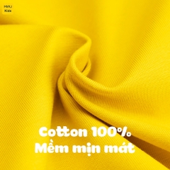 Bộ đồ bé trai in hình chú chó phong cách thể thao cá tính, chất thun cotton mềm mát mịn cho bé mặc nhà đi học đi chơi