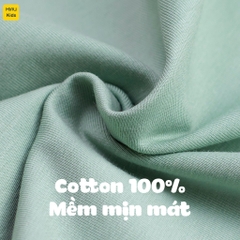 Áo thun cho bé trai hình logo Marvel cực chất phối tay ngộ nghĩnh, thun cotton mịn mát cho bé mặc nhà đi học đi chơi