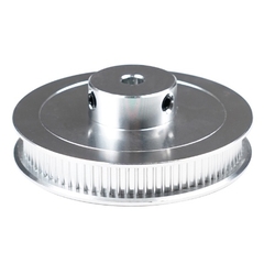 Puly GT2 bánh răng S2M 80 răng anot màu đen đỏ dùng với đai rộng 6mm 9mm và 10mm phụ kiện máy cơ khí máy in 3d robot