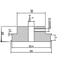 Puly GT2 bánh răng S2M 80 răng anot màu đen đỏ dùng với đai rộng 6mm 9mm và 10mm phụ kiện máy cơ khí máy in 3d robot