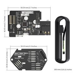 Board BIGTREETECH EBB SB2209 CAN V1.0 Cho Voron StealthBurner