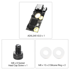 Adxl345 V2.0 Bảng gia tốc kế Stealthburner cho máy đùn Klipper Hotend Bộ phận máy in 3D youyilu
