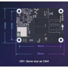 Board module BIGTREETECH CB1 v2.2 1gb thay thế cho CM4 chạy Klipper cho Voron