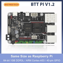 Bigtreetech BTT Pi V1.2 Quad Core Cortex-A53 2.4G WiFi 40Pin GPIO VS Raspberry Pi 3B Cam Pi Cho Klipper Máy In 3D DIY