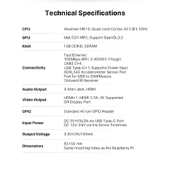 Bigtreetech BTT Pi V1.2 Quad Core Cortex-A53 2.4G WiFi 40Pin GPIO VS Raspberry Pi 3B Cam Pi Cho Klipper Máy In 3D DIY