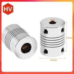 Khớp nối trục cứng và mềm trục 5*8mm