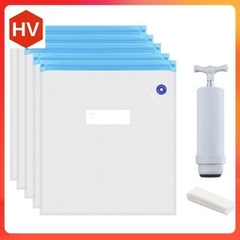 Bộ túi hút chân không, chống ẩm. Một bơm và năm túi.