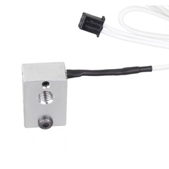 Khối nhôm gia nhiệt và bọc silicon E3D V6 có lỗi gắn cảm biến PT100 thép cho máy in 3D