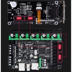 MKS mini 12864 V3.0 màn hình điều khiển máy in 3D, hiển thị nhiều thông số