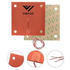 Tấm gia nhiệt silicone 24v 75w 220v 750w cho mái in 3d voron zero 0.1 0.2 và 2.4