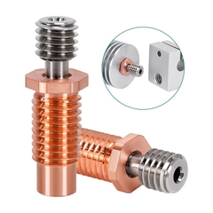 Trục lõi đầu đùn nhựa ren 6 và 7mm thiết kế E3D V6 cho máy in 3D