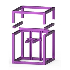 Xích nhựa luồn dây điện 7x7 10x10 10x15 xích có thể tháo từng mắt