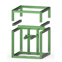 Xích nhựa luồn dây điện 7x7 10x10 10x15 xích có thể tháo từng mắt